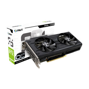 Відеокарта GF RTX 3060 12GB GDDR6 Dual OC Palit (NE63060T19K9-190AD) (LHR) Відеокарта GF RTX 3060 12GB GDDR6 Dual OC Palit (NE63060T19K9-190AD) (LHR)