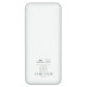 Универсальная мобильная батарея Rivacase VA2081 20000 mAh White (PB931071)