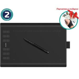 Графічний планшет Huion New 1060Plus + рукавичка Графічний планшет Huion New 1060Plus + рукавичка
