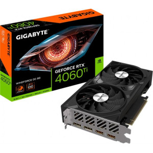 Відеокарта GF RTX 4060 Ti 8GB GDDR6 Windforce OC Gigabyte (GV-N406TWF2OC-8GD) Відеокарта GF RTX 4060 Ti 8GB GDDR6 Windforce OC Gigabyte (GV-N406TWF2OC-8GD)