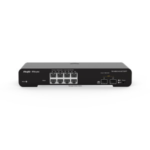 Коммутатор Ruijie Reyee RG-NBS3100-8GT2SFP (8xGE, 2xSFP, Desktop Steel Case, Ruijie Cloud, L2) Коммутатор Ruijie Reyee RG-NBS3100-8GT2SFP (8xGE, 2xSFP, Desktop Steel Case, Ruijie Cloud, L2)