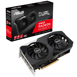 Видеокарта AMD Radeon RX 6600 XT 8GB GDDR6 Dual OC Asus (DUAL-RX6600XT-O8G) Видеокарта AMD Radeon RX 6600 XT 8GB GDDR6 Dual OC Asus (DUAL-RX6600XT-O8G)