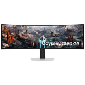 Монитор Samsung 49" Odyssey OLED G9 (LS49CG930SIXCI) Black/White Curved Монитор Samsung 49" Odyssey OLED G9 (LS49CG930SIXCI) Black/White Curved