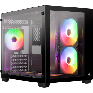Корпус AeroCool Dryft Mini-BK-v2 (ACCS-ES02163.11) Black без БП Корпус AeroCool Dryft Mini-BK-v2 (ACCS-ES02163.11) Black без БП