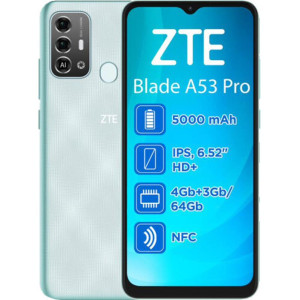 Смартфон ZTE Blade A53 Pro 4/64GB Dual Sim Green Смартфон ZTE Blade A53 Pro 4/64GB Dual Sim Green