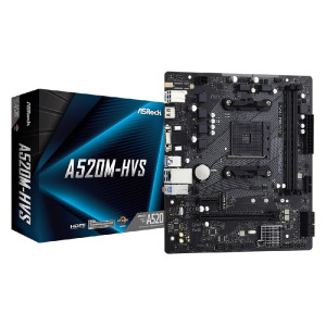 ASRock A520M-HVS Socket AM4 ASRock A520M-HVS Socket AM4