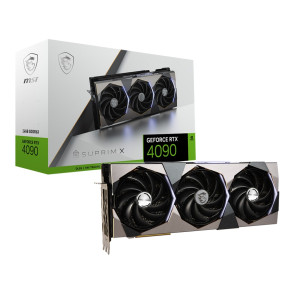 Видеокарта GF RTX 4090 24GB GDDR6X SUPRIM X MSI (GeForce RTX 4090 SUPRIM X 24G) Видеокарта GF RTX 4090 24GB GDDR6X SUPRIM X MSI (GeForce RTX 4090 SUPRIM X 24G)