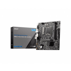 Материнська плата MSI PRO H610M-B DDR4 Socket 1700 Материнська плата MSI PRO H610M-B DDR4 Socket 1700