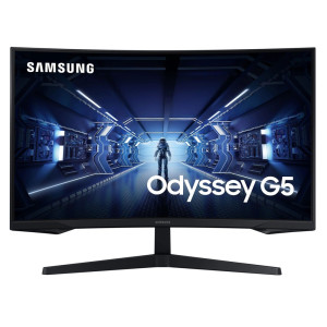 Монитор Samsung 27" Odyssey G5 LC27G55T (LC27G55TQBIXCI) VA Black Curved Монитор Samsung 27" Odyssey G5 LC27G55T (LC27G55TQBIXCI) VA Black Curved