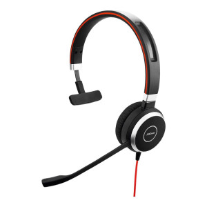 Гарнітура Jabra Evolve 40 MS Mono Black (6393-823-109) Гарнітура Jabra Evolve 40 MS Mono Black (6393-823-109)