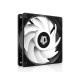 Вентилятор ID-Cooling DF-12025-ARGB-XT, 120x120x25мм, 3-pin/4-pin PWM, чорний з білим