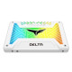SSD 500GB Team T-Force Delta RGB 2.5" SATAIII 3D NAND TLC White (T253TR500G3C413)