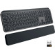 Клавіатура бездротова Logitech MX Keys Plus Advanced Wireless Illuminated Keyboard with Palm Rest Graphite UA (920-009416)