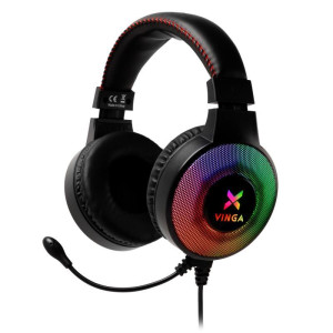 Гарнитура Vinga HSCU-100 Gaming LED Black (HSCU-100) Гарнитура Vinga HSCU-100 Gaming LED Black (HSCU-100)