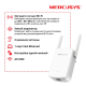 Точка доступу Mercusys ME30 (AC1200, 2 антени, підсилювач Wi-Fi сигналу)