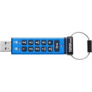 USB3.0 128GB Kingston DataTraveler 2000 Keypad 256bit AES Hardware Encrypted (DT2000/128GB) USB3.0 128GB Kingston DataTraveler 2000 Keypad 256bit AES Hardware Encrypted (DT2000/128GB)