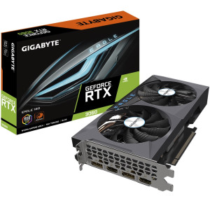 Відеокарта GF RTX 3060 12GB GDDR6 Eagle Gigabyte (GV-N3060EAGLE-12GD 2.0) Відеокарта GF RTX 3060 12GB GDDR6 Eagle Gigabyte (GV-N3060EAGLE-12GD 2.0)