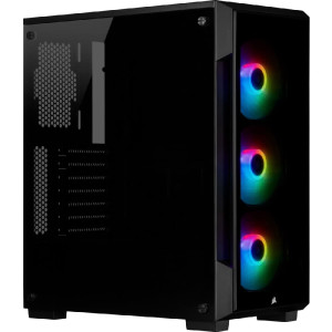 Корпус Corsair 220T RGB Black (CC-9011190-WW) без БП Корпус Corsair 220T RGB Black (CC-9011190-WW) без БП