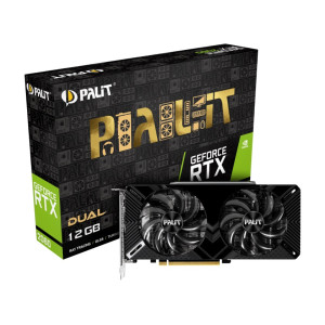 Відеокарта GF RTX 2060 12GB GDDR6 Dual Palit (NE62060018K9-1160C) Відеокарта GF RTX 2060 12GB GDDR6 Dual Palit (NE62060018K9-1160C)