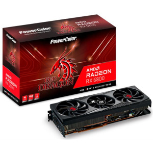 AMD Radeon RX 6800 16GB GDDR6 Red Dragon PowerColor (AXRX 6800 16GBD6-3DHR/OC) AMD Radeon RX 6800 16GB GDDR6 Red Dragon PowerColor (AXRX 6800 16GBD6-3DHR/OC)