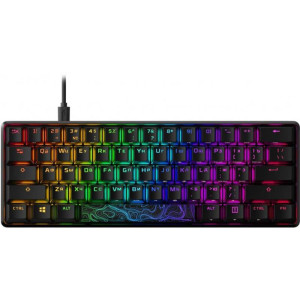 Клавіатура HyperX Alloy Origins 60 Red RGB RU Black (HKBO1S-RB-RU/G) USB Клавіатура HyperX Alloy Origins 60 Red RGB RU Black (HKBO1S-RB-RU/G) USB