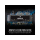 Накопичувач SSD 500GB M.2 NVMe Corsair MP600 GS M.2 2280 PCIe Gen4.0 x4 3D TLC (CSSD-F0500GBMP600GS)