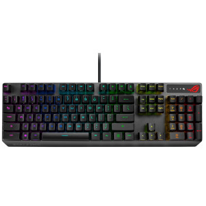 Клавиатура Asus ROG Strix Scope LED 104key RX Red USB UKR Black (90MP0240-BKMA00) Клавиатура Asus ROG Strix Scope LED 104key RX Red USB UKR Black (90MP0240-BKMA00)