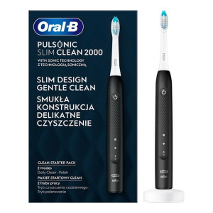 Зубна електрощітка Braun Oral-B 2000 S111.513.2 Pulsonic Slim Clean Black Зубна електрощітка Braun Oral-B 2000 S111.513.2 Pulsonic Slim Clean Black