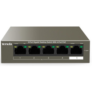 Комутатор TENDA TEG1105P-4-63W Комутатор TENDA TEG1105P-4-63W