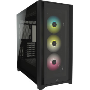 Корпус Corsair iCUE 5000X RGB Tempered Glass Black (CC-9011212-WW) без БП Корпус Corsair iCUE 5000X RGB Tempered Glass Black (CC-9011212-WW) без БП