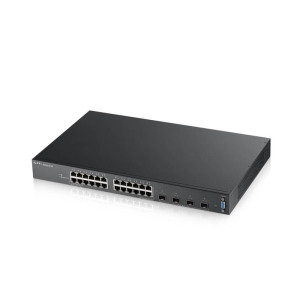 Коммутатор ZYXEL XGS2210-28 (XGS2210-28-EU0101F) (24xGE, 4xSFP+, стекируемый (до 2), бесшумный, L3 lite) Коммутатор ZYXEL XGS2210-28 (XGS2210-28-EU0101F) (24xGE, 4xSFP+, стекируемый (до 2), бесшумный, L3 lite)