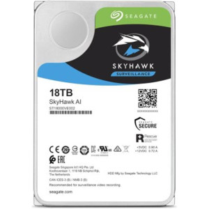 HDD SATA 18.0TB Seagate SkyHawk AI Surveillance 7200rpm 256MB (ST18000VE002) HDD SATA 18.0TB Seagate SkyHawk AI Surveillance 7200rpm 256MB (ST18000VE002)