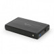 Зовнішній бокс Gembird SATA HDD 3.5", USB 3.0, Black (EE3-U3S-3)