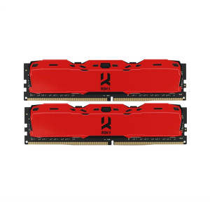 Модуль пам`ятi DDR4 2x8GB/3200 Goodram IRDM X Red (IR-XR3200D464L16SA/16GDC) Модуль пам`ятi DDR4 2x8GB/3200 Goodram IRDM X Red (IR-XR3200D464L16SA/16GDC)