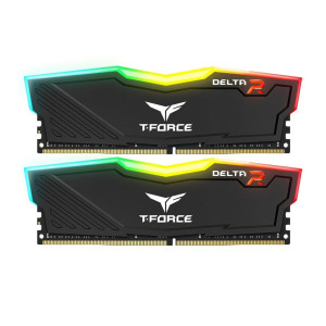 DDR4 2x8GB/3200 Team T-Force Delta Black RGB (TF3D416G3200HC16CDC01) DDR4 2x8GB/3200 Team T-Force Delta Black RGB (TF3D416G3200HC16CDC01)