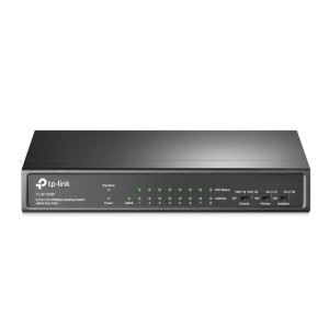 Коммутатор TP-Link TL-SF1009P (1хFE, 8xFE PoE, max PoE+ 65W) Коммутатор TP-Link TL-SF1009P (1хFE, 8xFE PoE, max PoE+ 65W)