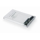 Внешний карман Gembird SATA HDD 2.5", USB 3.0, пластик, Transparent (EE2-U3S9-6)