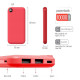 Універсальна мобільна батарея ColorWay Slim, LCD 10000mAh Red (CW-PB100LPH2RD-D)