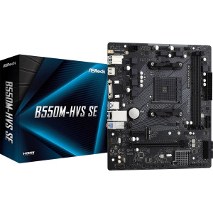 Материнская плата ASRock B550M-HVS SE Socket AM4