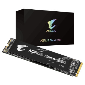 Накопичувач SSD 1TB Gigabyte Aorus M.2 2280 PCIe NVMe 4.0 x4 3D TLC (GP-AG41TB) Накопичувач SSD 1TB Gigabyte Aorus M.2 2280 PCIe NVMe 4.0 x4 3D TLC (GP-AG41TB)