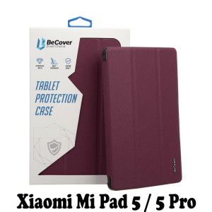 Чехол-книжка BeCover Smart для Xiaomi Mi Pad 5/5 Pro Red Wine (707580)