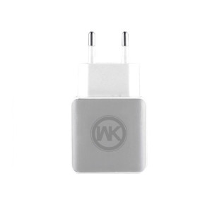 Сетевое зарядное устройство WK WP-U11i Blanc 2.1A 2*USB + кабель Lightning 220V (EU) White (6970349283614) Сетевое зарядное устройство WK WP-U11i Blanc 2.1A 2*USB + кабель Lightning 220V (EU) White (6970349283614)