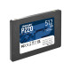Накопичувач SSD 512GB Patriot P220 2.5" SATAIII TLC (P220S512G25)