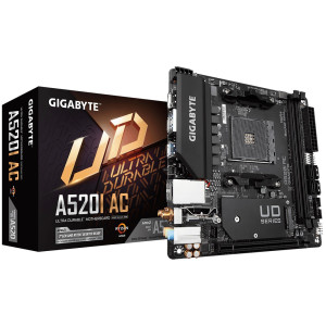 Материнська плата Gigabyte A520I AC Socket AM4 Материнська плата Gigabyte A520I AC Socket AM4