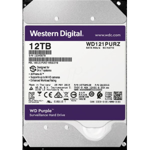 Накопичувач HDD SATA 12.0TB WD Purple 7200rpm 256MB (WD121PURZ) Накопичувач HDD SATA 12.0TB WD Purple 7200rpm 256MB (WD121PURZ)