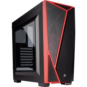 Корпус Corsair Carbide SPEC-04 Windowed Black/Red (CC-9011107-WW) без БП Корпус Corsair Carbide SPEC-04 Windowed Black/Red (CC-9011107-WW) без БП