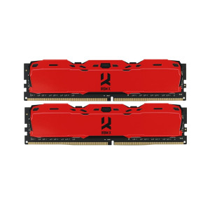 DDR4 2x4GB/3000 GOODRAM Iridium X Red (IR-XR3000D464L16S/8GDC) DDR4 2x4GB/3000 GOODRAM Iridium X Red (IR-XR3000D464L16S/8GDC)