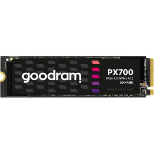 Накопичувач SSD 4TB Goodram PX700 M.2 2280 PCIe 4.0 x4 NVMe 3D TLC (SSDPR-PX700-04T-80) Накопичувач SSD 4TB Goodram PX700 M.2 2280 PCIe 4.0 x4 NVMe 3D TLC (SSDPR-PX700-04T-80)