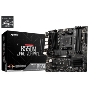 MSI B550M PRO-VDH Wi-Fi Socket AM4 MSI B550M PRO-VDH Wi-Fi Socket AM4