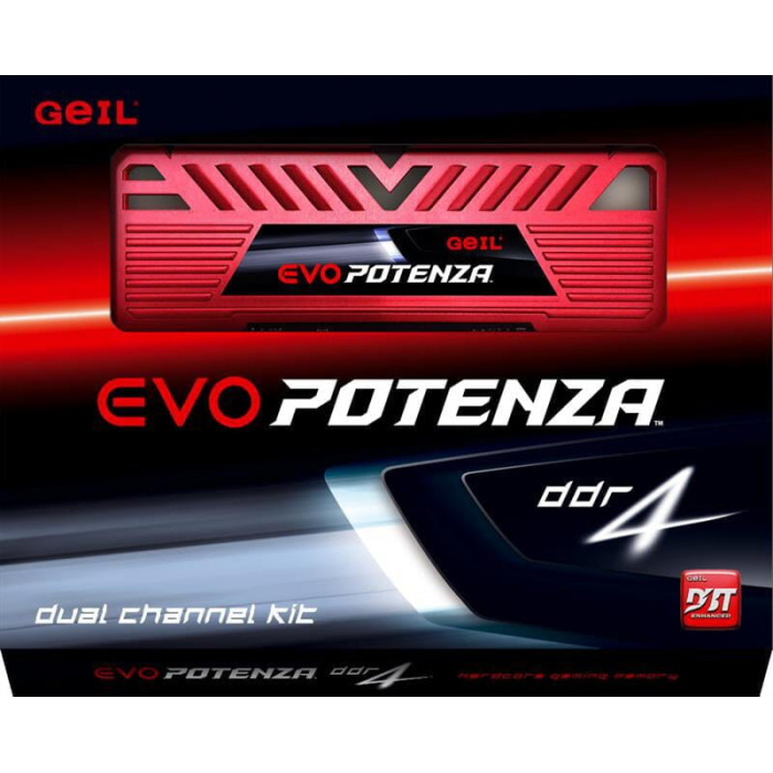 DDR4 8GB/2666 Geil Evo Potenza Red (GPR48GB2666C19SC)